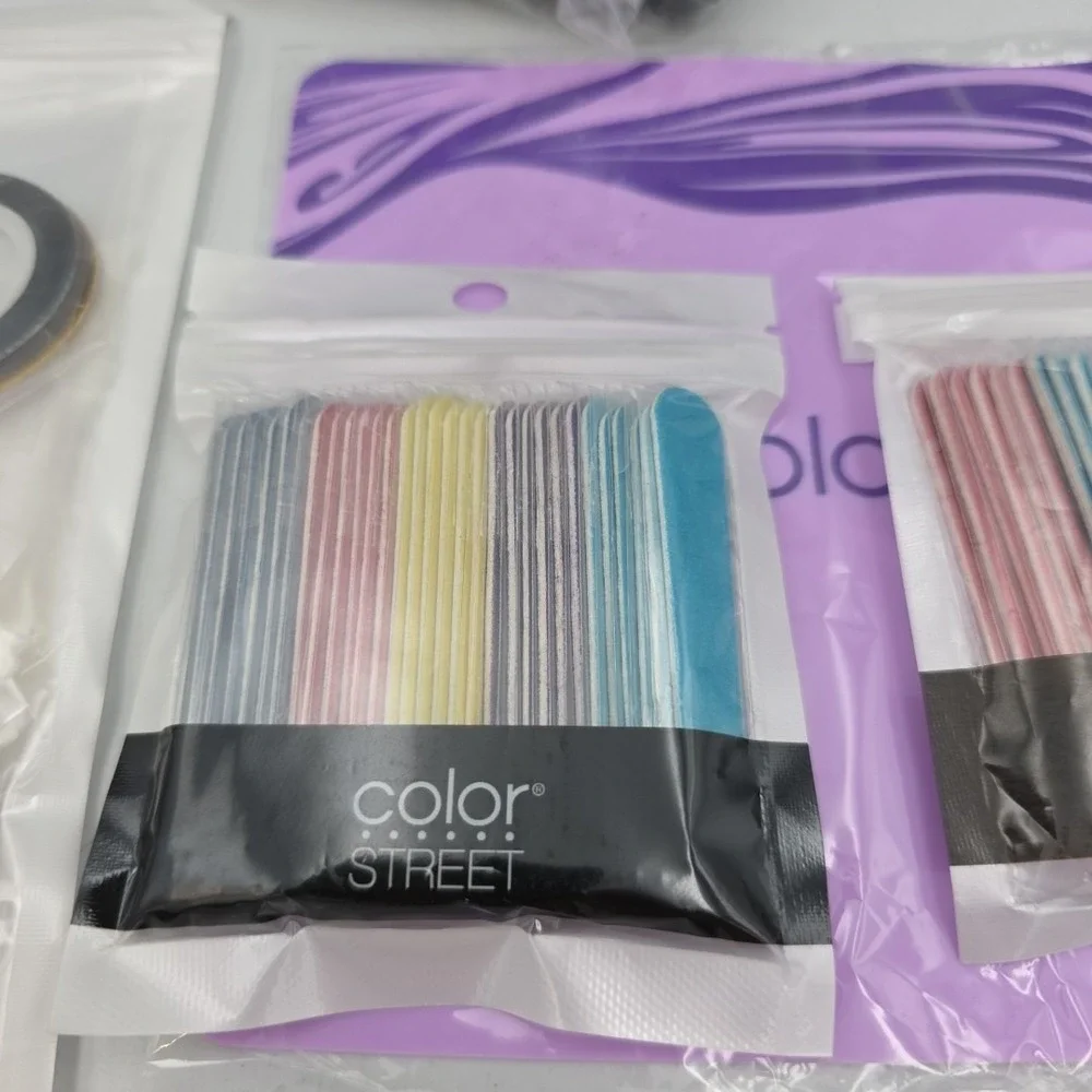 60 Mini Nail Files Multicolored‎ Color Street & Other Nail Accessories